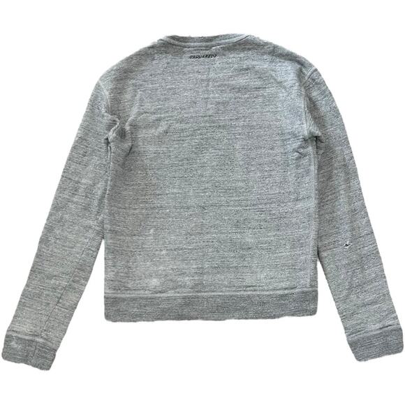 Dsquared2 Star 24-7 Distressed Crewneck 2000s Vintage T-shirt - Picture 2 of 5